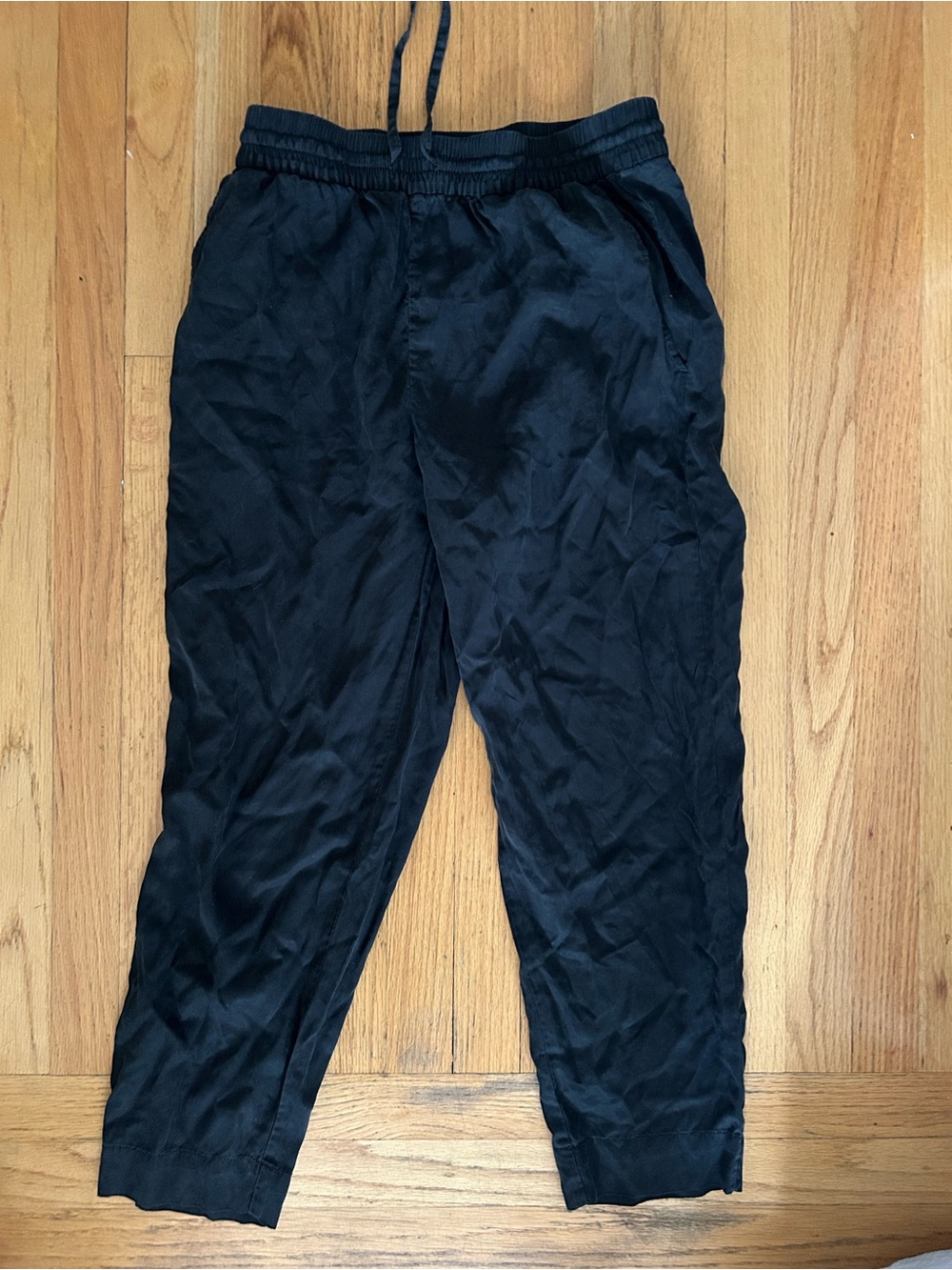 Everlane Black Drawstring Jogger Pants